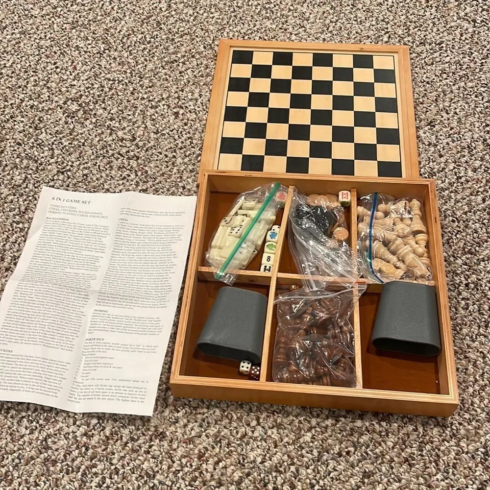 6 in 1 game set